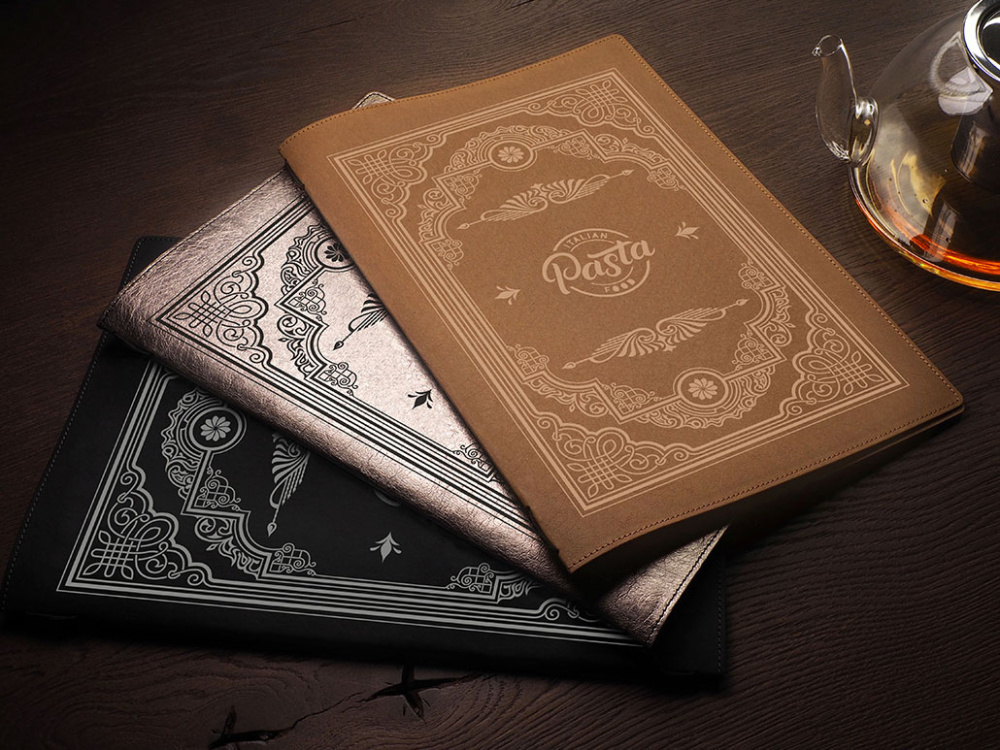 Logo trade promotional item photo of: Menu cover Ambiente 1178296