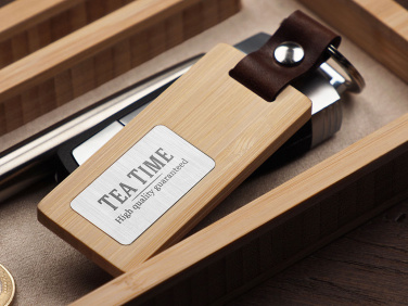 Logotrade advertising products photo of: Wooden desk organiser 1818292