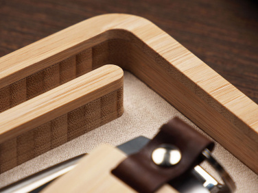 Logotrade promotional product image of: Wooden desk organiser 1818292
