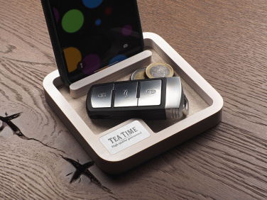 Logo trade promotional product photo of: Wooden desk organiser 1846121