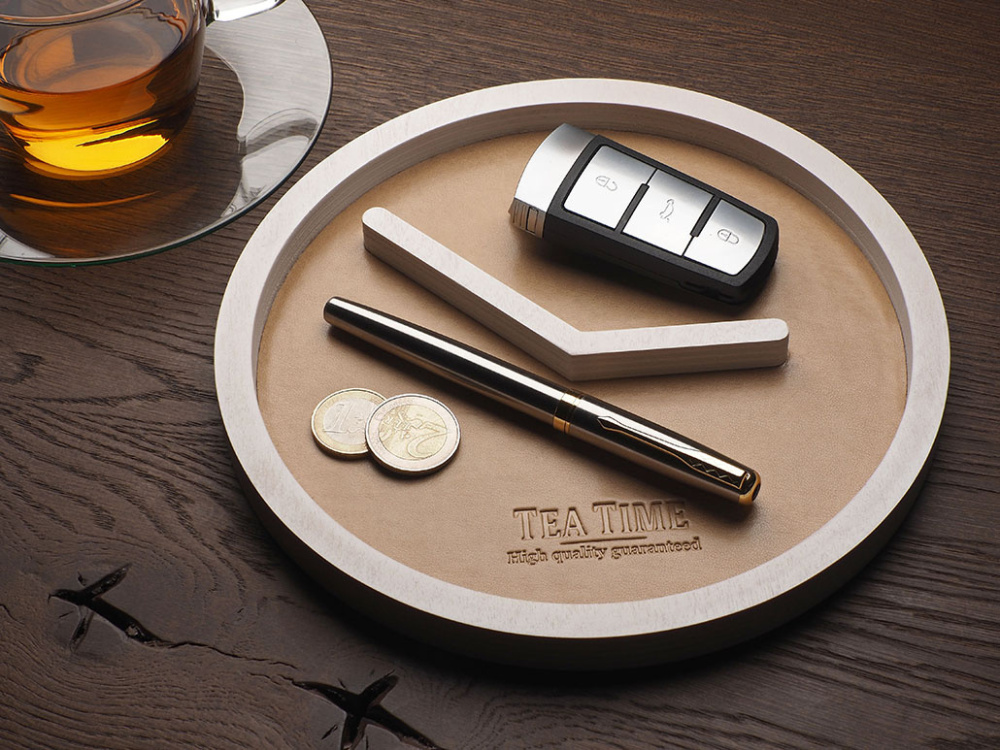 Logo trade corporate gifts picture of: Wooden organiser 1843121
