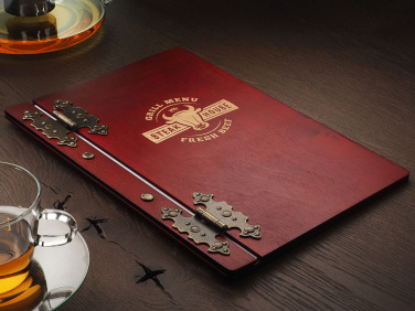 Logo trade business gift photo of: Menu cover 1862121