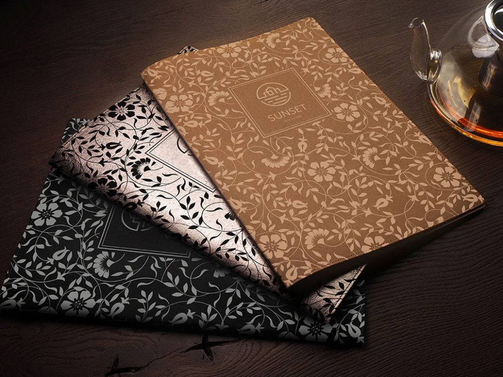 Logo trade promotional giveaways image of: Menu cover Ambiente 1178285