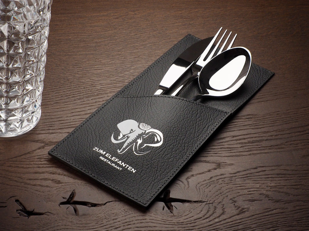 Logo trade promotional items image of: Cutlery case 1044318