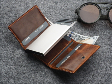 Logo trade advertising products image of: RFID wallet 541310