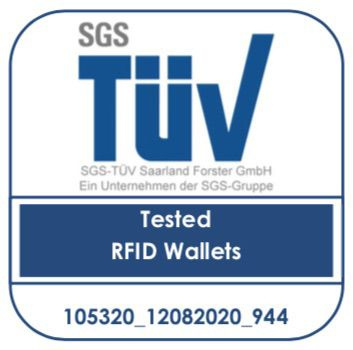 Logo trade promotional products image of: RFID wallet 1230323