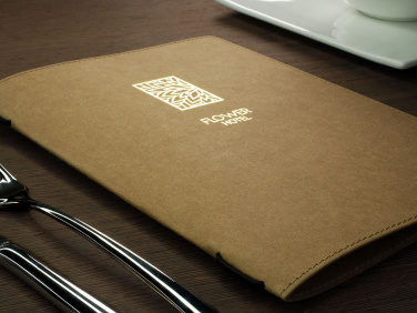 Logo trade promotional merchandise image of: Menu cover Ambiente 1179106