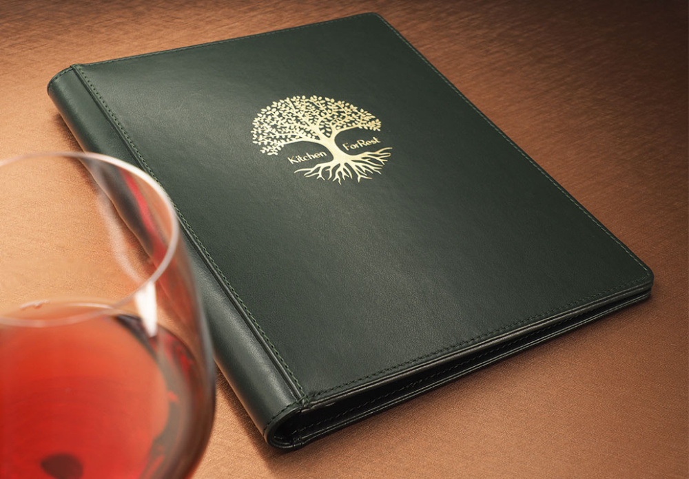 Logo trade promotional items image of: Menu cover 1056119