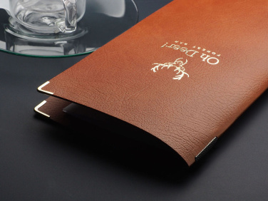 Logo trade promotional giveaways image of: Menu cover Ambiente 1947318