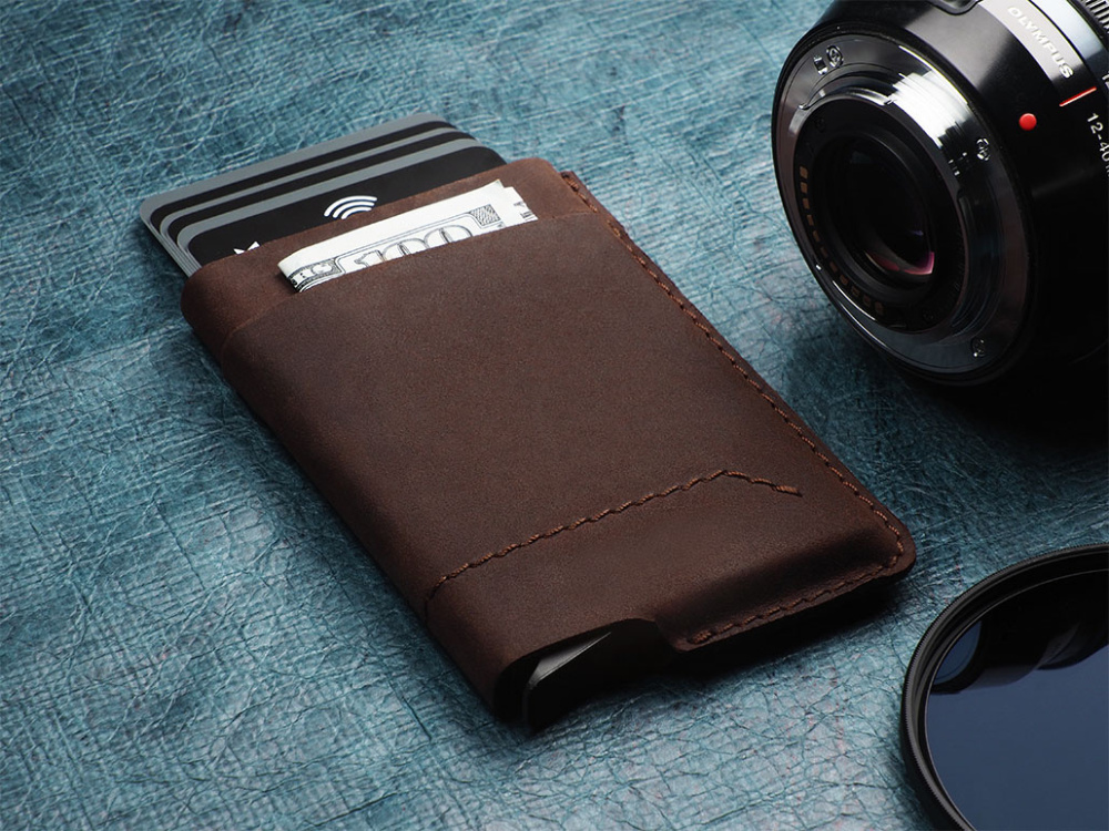 Logo trade business gifts image of: RFID wallet 593284