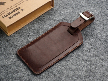 Logo trade promotional merchandise image of: Luggage tag 1155141