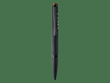 Logo trade promotional product photo of: Ball pen with AMBER stone 2070036