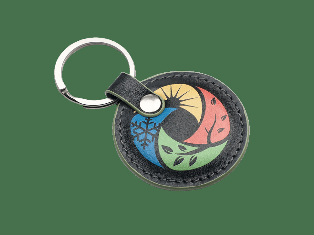 Logo trade advertising products image of: Keyring 2086131