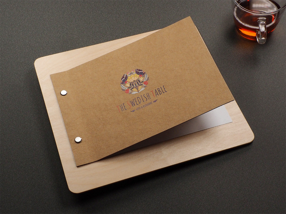 Logo trade promotional products picture of: Menu cover 1211121