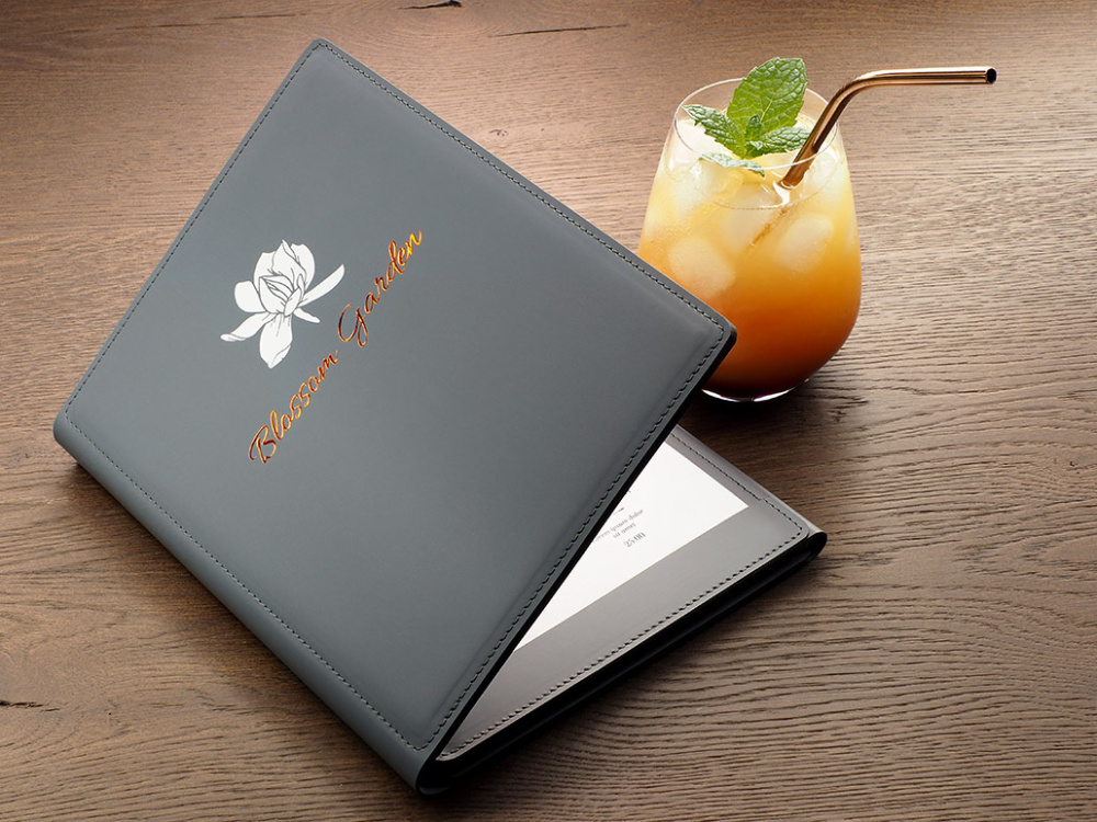 Logo trade corporate gift photo of: Menu cover 1069094