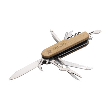 Logotrade business gifts photo of: Beechwood Pocket knife