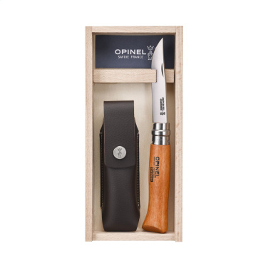 Logotrade promotional gift image of: Opinel No 08 Carbon pocket knife