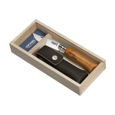 Logo trade promotional gifts picture of: Opinel No 08 Carbon pocket knife