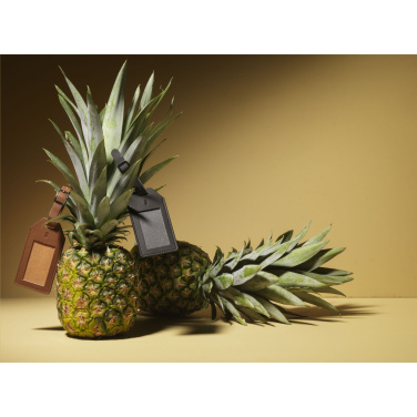 Logotrade business gift image of: Vegan Pineapple Leather Luggage Tag
