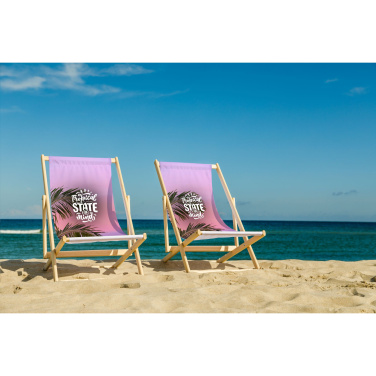 Logo trade promotional items image of: Lazy Beach chair