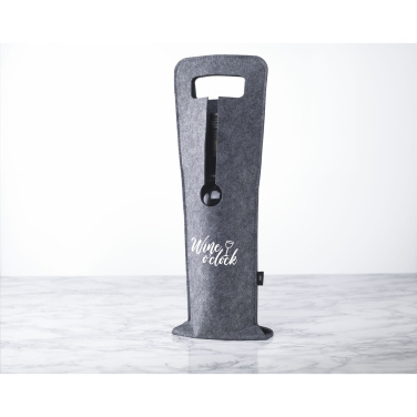 Logo trade promotional giveaways image of: Wine Bag-to-Give GRS RPET