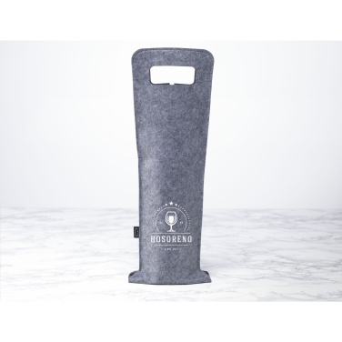 Logo trade business gift photo of: Wine Bag-to-Give GRS RPET