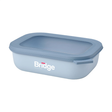 Logo trade promotional gifts picture of: Mepal Cirqula multi use rectangular bowl 1 L lunchbox