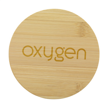 Logotrade corporate gift image of: Bamboo Coaster Set
