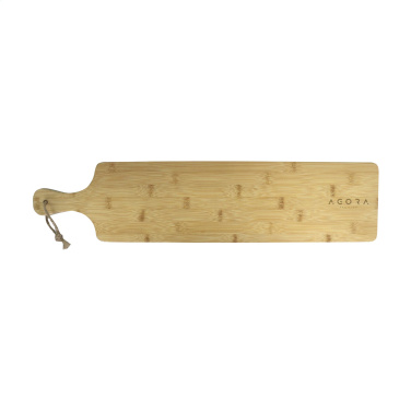 Logo trade promotional giveaways image of: Tapas Bamboo Board XL cutting board