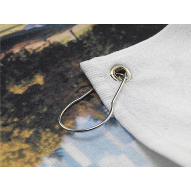 Logo trade promotional merchandise photo of: GolfTowel 400 g/m² 30x50