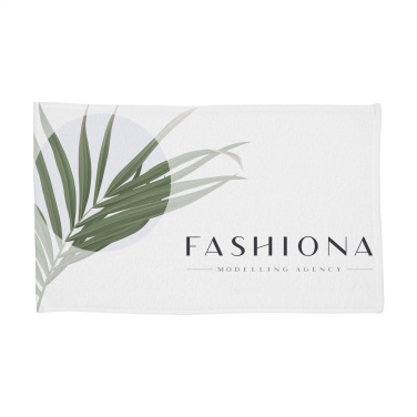 Logo trade promotional giveaways image of: Printed RPET BathTowel 350 g/m² 70x140