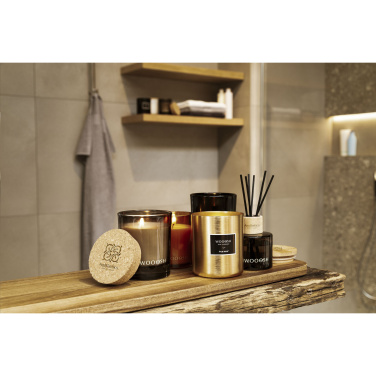 Logo trade promotional gifts picture of: Wooosh Scented Candle True Wood