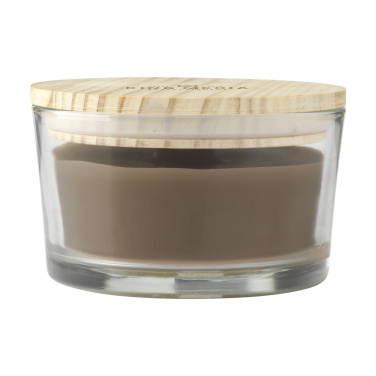 Logo trade business gift photo of: Wooosh Flame Scented Candle Dark Amber