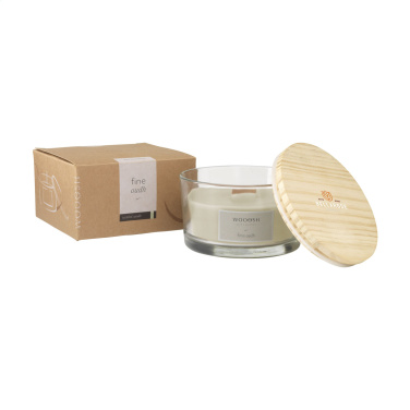 Logo trade promotional products picture of: Wooosh Flame Scented Candle Fine Oudh