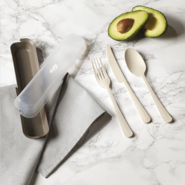 Logo trade promotional item photo of: Outdoor 3-piece Cutlery Set