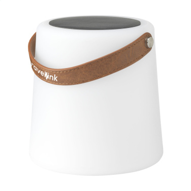 Logo trade promotional giveaways picture of: Wooosh Ziva Solar Lamp