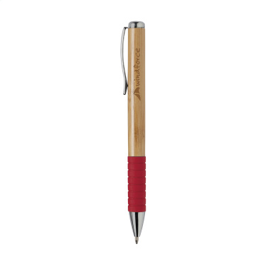 Logo trade promotional giveaways picture of: BambooWrite pen