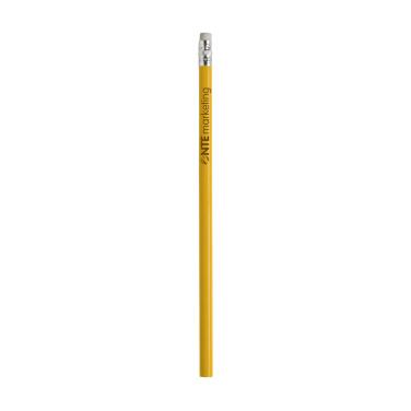 Logo trade corporate gifts image of: Topic varnished pencil