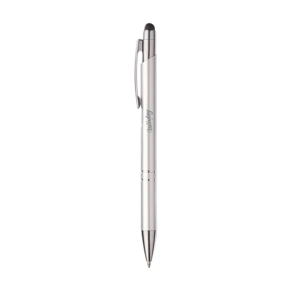 Logotrade promotional product picture of: Ebony Touch stylus pen