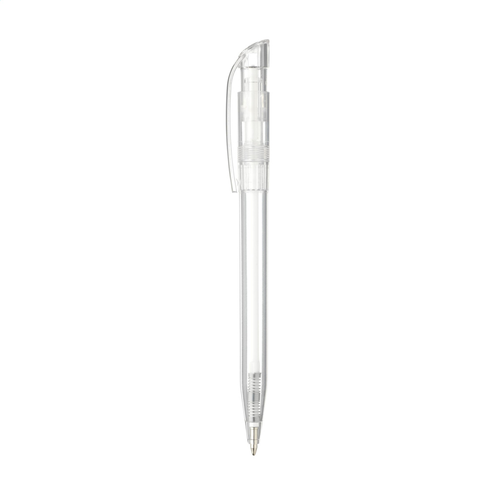 Logo trade promotional items image of: Stilolinea S45 Clear pen