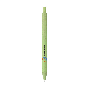 Logo trade promotional gift photo of: Wheat-Cycled wheat straw pen
