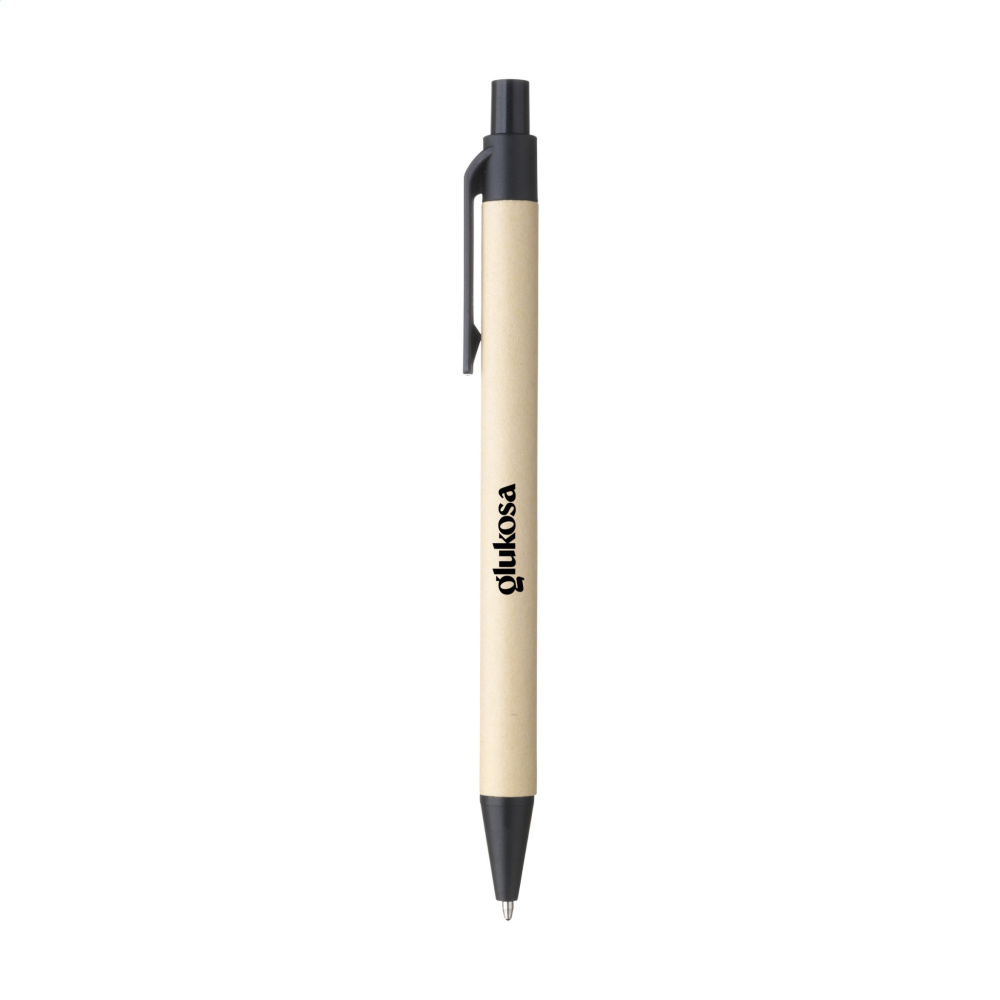Logo trade promotional gifts image of: Bio Degradable Natural pen
