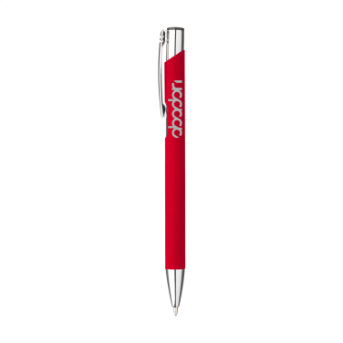 Logotrade promotional item picture of: Ebony Soft Touch pen