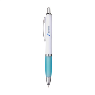 Logo trade business gift photo of: Athos Trans GRS Recycled ABS pen