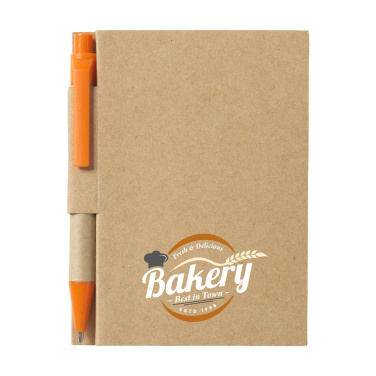 Logo trade promotional items picture of: RecycleNote-S Paper notebook