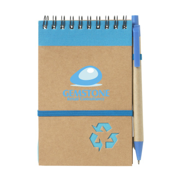 Logo trade promotional gifts picture of: RecycleNote-M Paper notebook