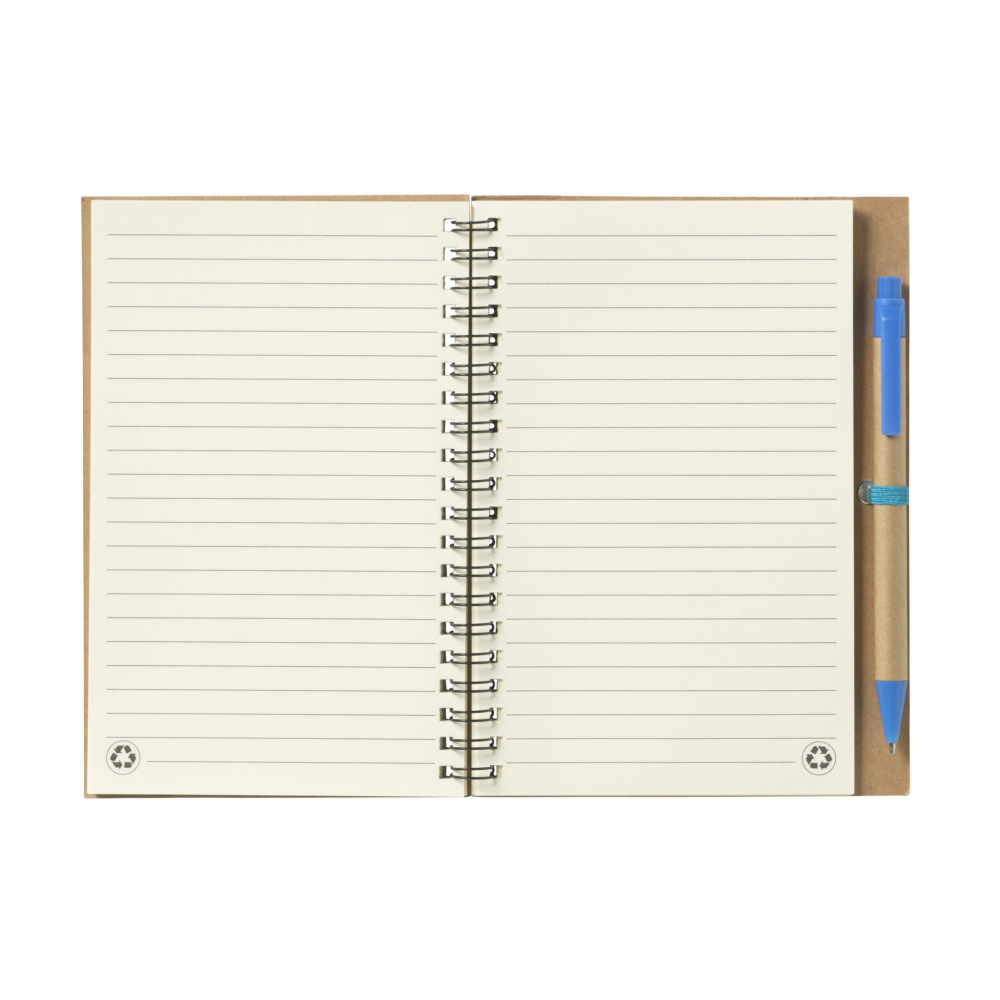 Logotrade promotional products photo of: Recycle Note-L Paper notebook