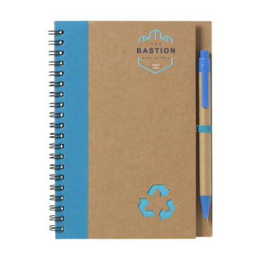 Logotrade promotional merchandise picture of: Recycle Note-L Paper notebook