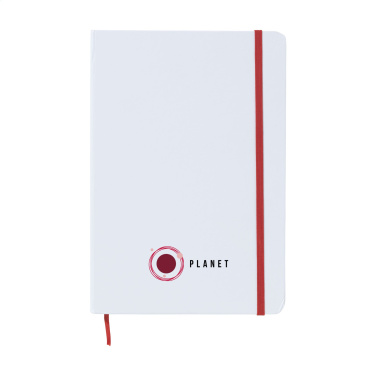 Logotrade promotional gift image of: WhiteNote A5 Paper notebook