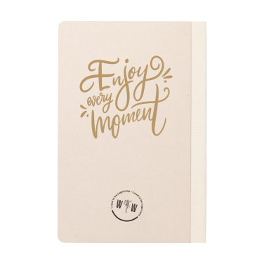 Logotrade promotional merchandise picture of: Sugarcane Paper Notebook A5